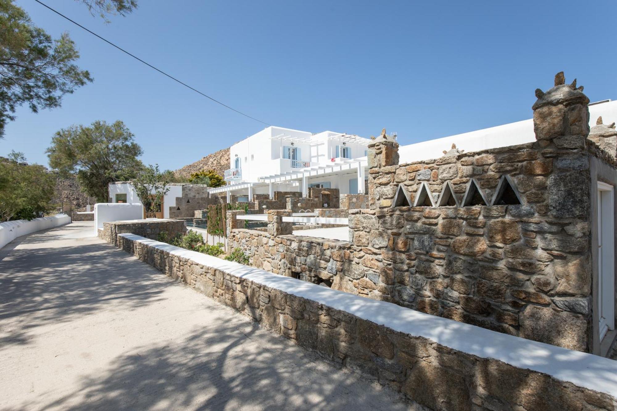 Agrari Ninemia Mykonos Hotel Bagian luar foto